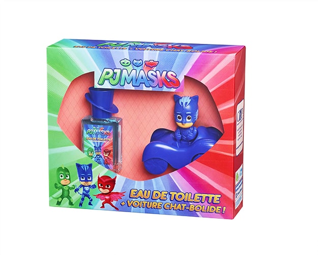 PJMASKS Coffret parfum enfant eau de toilette + voiture chat bolide